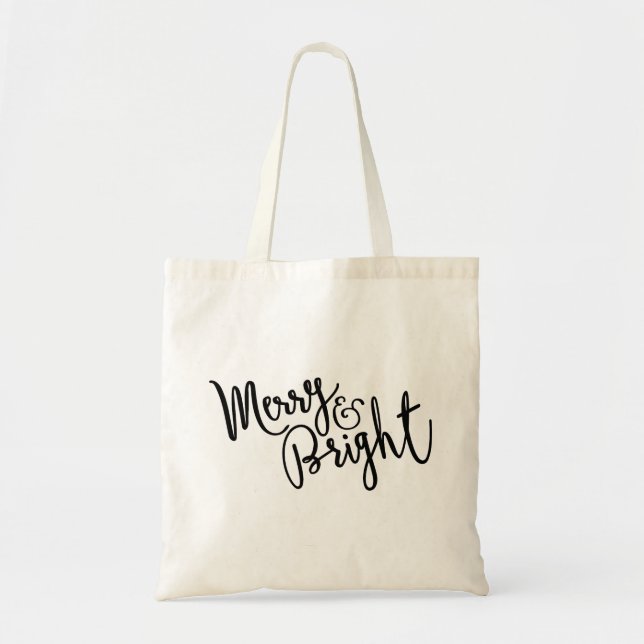 Tote Bag Joyeux et lumineux (Devant)