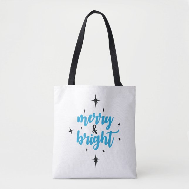 Tote Bag Joyeux et lumineux (Devant)