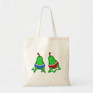 Tote Bag Joyeux Gay pride Couple Pears