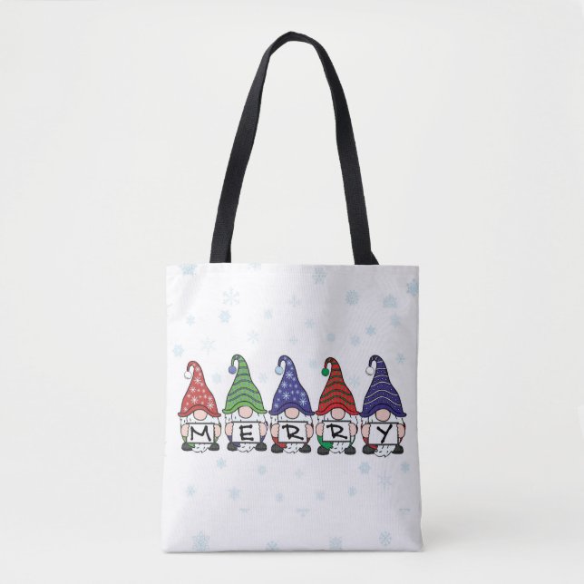 Tote Bag Joyeux Gnomes (Devant)
