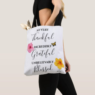 Tote Bag Joyeux, Gratuit, Blessé Script