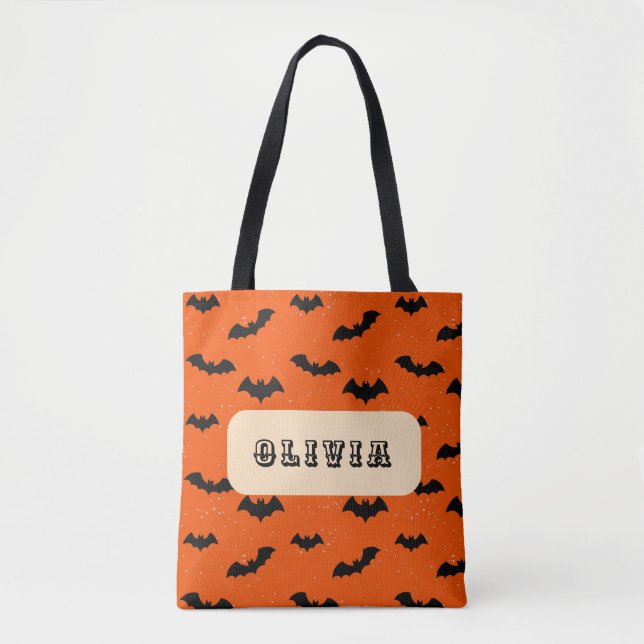 Tote Bag Joyeux Halloween (Devant)