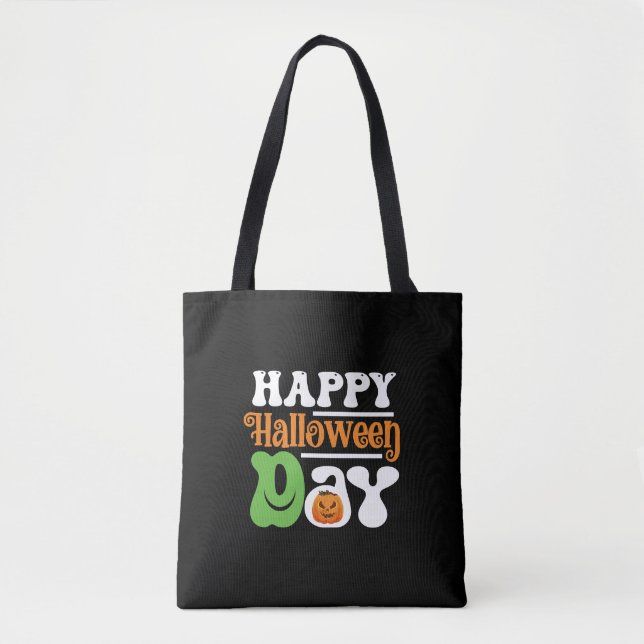 Tote Bag Joyeux Halloween (Devant)