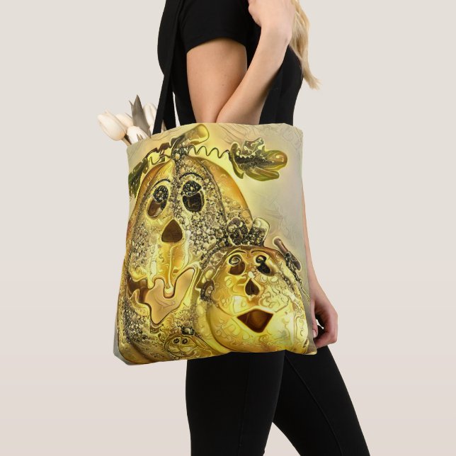 Tote Bag Joyeux Halloween (De près)