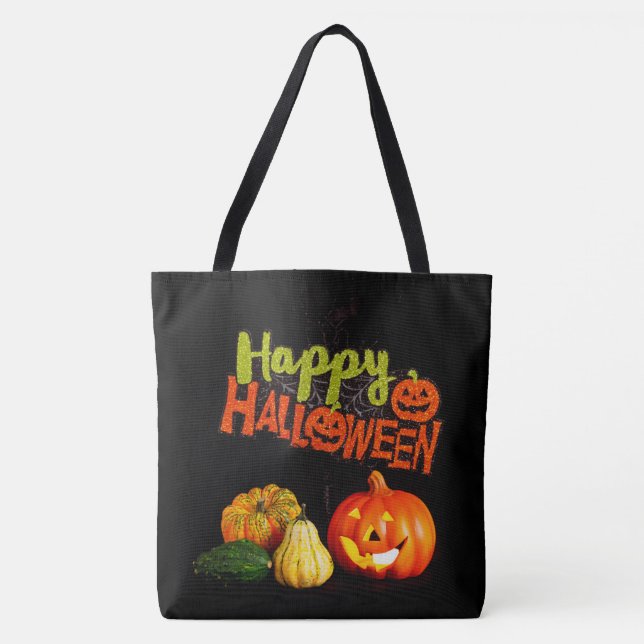 Tote Bag Joyeux Halloween (Devant)