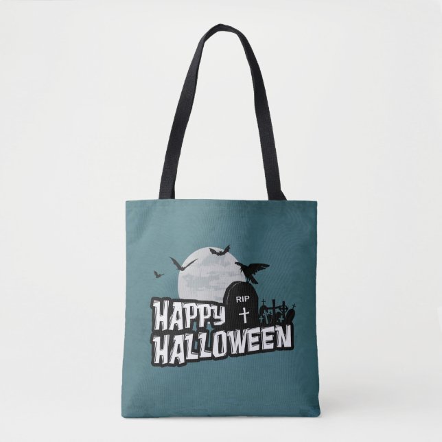 Tote Bag Joyeux Halloween (Devant)