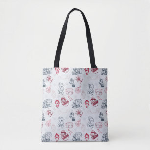 Tote Bag Joyeux Joyeux Joyeux Joyeux colorés vintages jouet