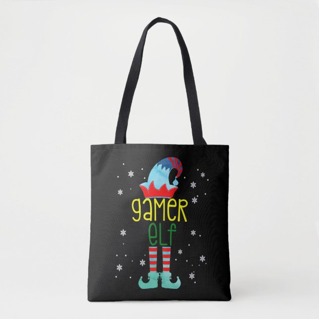 Tote Bag Joyeux Joyeux Joyeux Noël Famille Matchin (Devant)