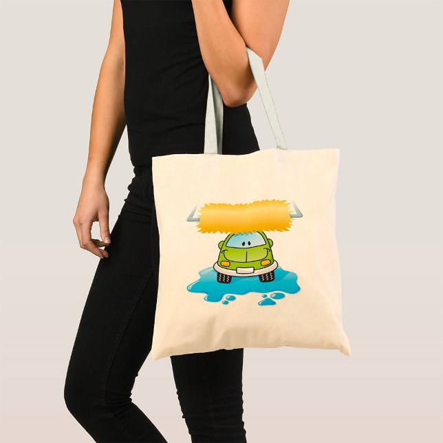 Tote Bag Joyeux lavage de voiture (Créateur téléchargé)