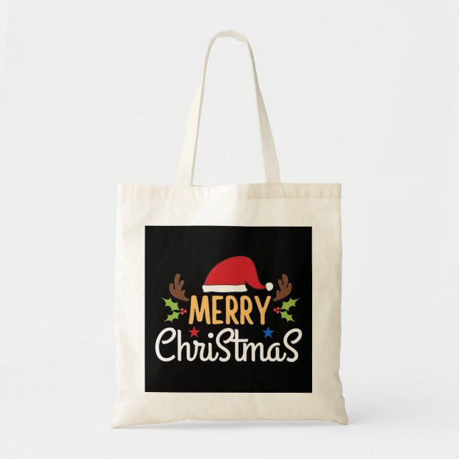 Tote Bag Joyeux Noël (Devant)