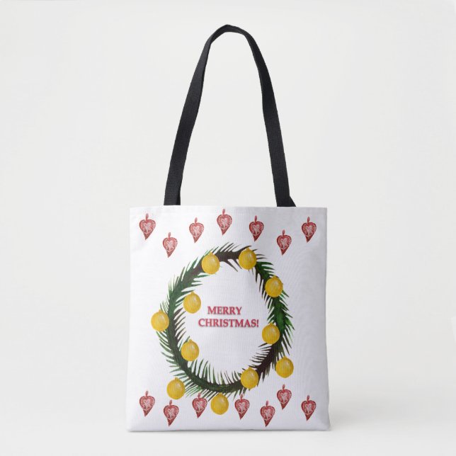 Tote Bag Joyeux Noël (Devant)