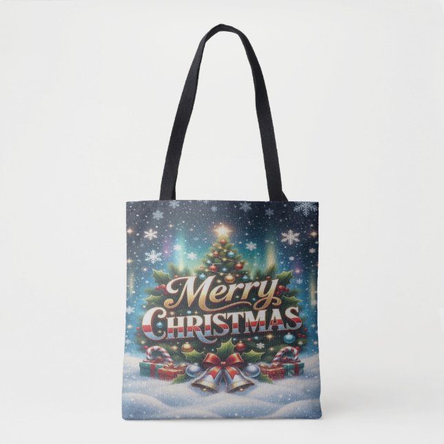 Tote Bag Joyeux Noël (Devant)