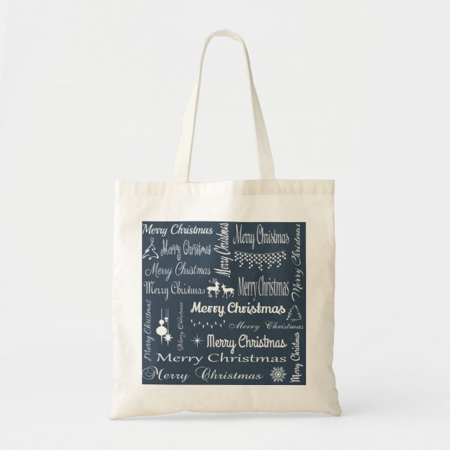 Tote Bag Joyeux Noël (Devant)