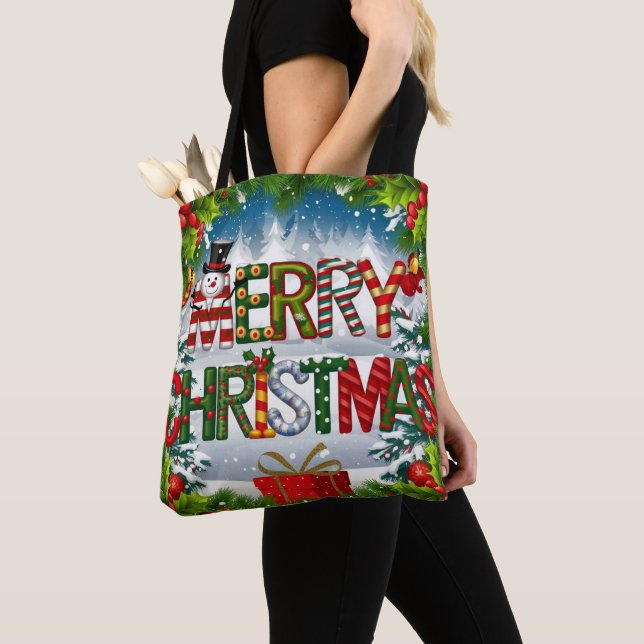 Tote Bag Joyeux Noël (De près)