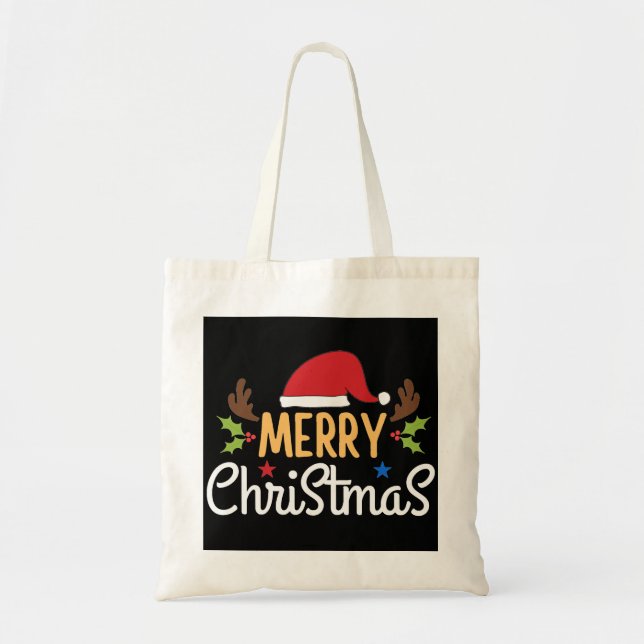 Tote Bag Joyeux Noël (Devant)