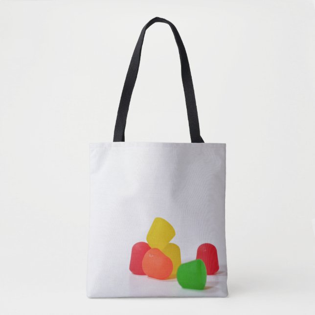 Tote Bag Joyeux Noël avec des bonbons (Devant)