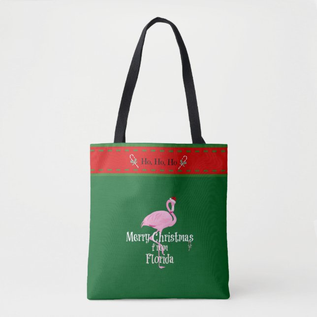Tote Bag Joyeux Noël de Floride (Devant)