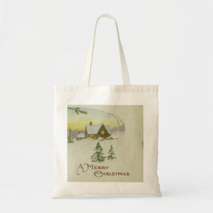 Tote Bag Joyeux Noël décoratif personnalisé