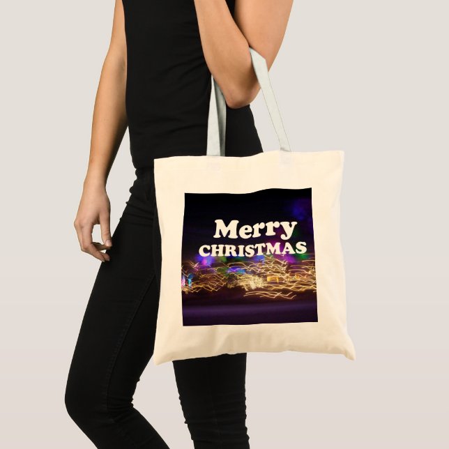 Tote Bag Joyeux Noël et bonnes voeux de Nouvel An (Devant (produit))