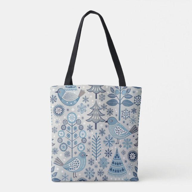 Tote Bag Joyeux Noël Fourre-tout (Dos)