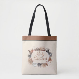 Tote Bag Joyeux Noël rustique