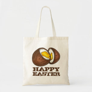 Tote Bag Joyeux Panier de Pâques Chocolat Crème Oeuf Fourre