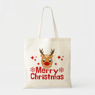 Tote Bag Joyeux rennes de Noël