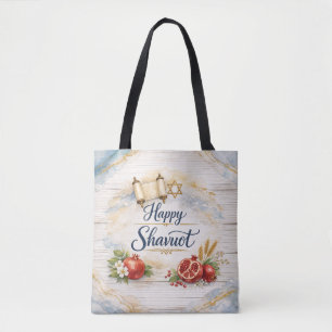Tote Bag Joyeux Shavuot, Fête des Semaines, Chag Shavuot Sa