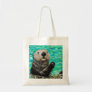 Tote Bag Joyeux tableau de la Petite Loupe de Mer