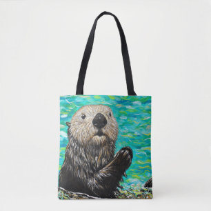 Tote Bag Joyeux tableau de la Petite Loupe de Mer