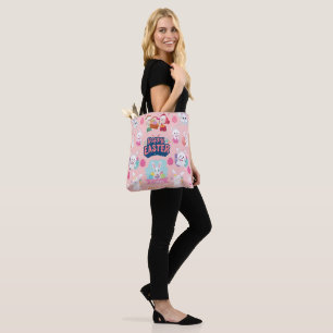 Tote Bag Joyeux voeux de Pâques - Motif Funny Bunny Pâques