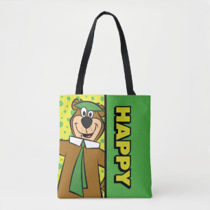 Tote Bag Joyeux Yogi Bear
