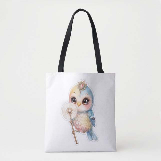 Tote Bag joyful bird (Devant)