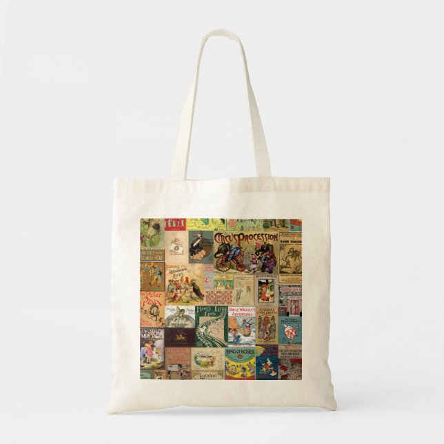 TOTE BAG JSBC2 LIVRE COUVRE LIVRES COLLECTION COLORÉE A (Devant)