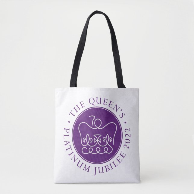 Tote Bag Jubilé de platine de la reine (Devant)