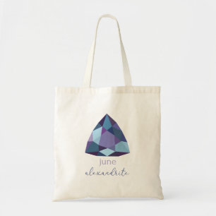 Tote Bag Juin Birthstone Alexandrite
