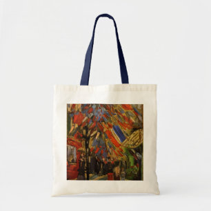 Tote Bag July 14th Celebration in Paris by Vincent van Gogh