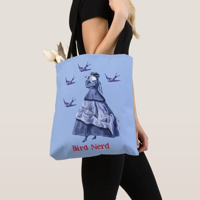 Tote Bag Jumelles pour femme Nerd (De près)