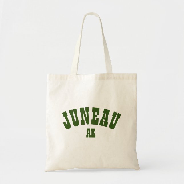 Tote Bag Juneau (Alaska) (Devant)