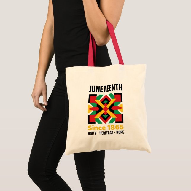 Tote Bag Juneteenth (Devant (produit))