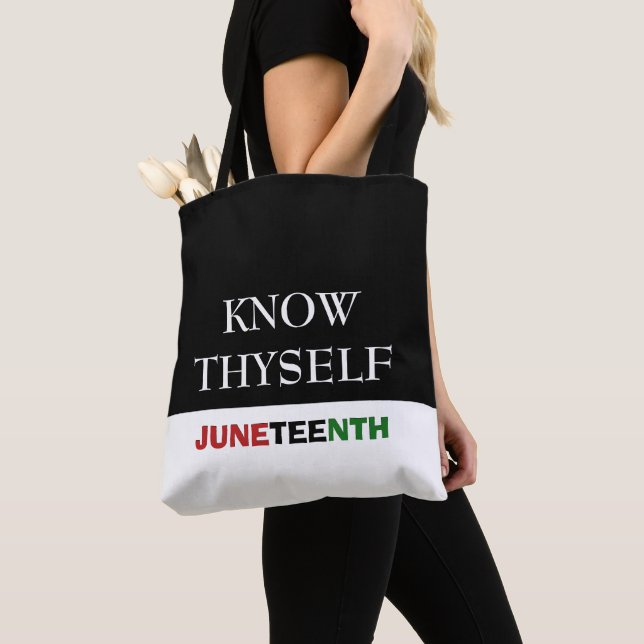 Tote Bag JUNETEENTH Vous connaît (De près)