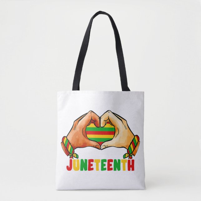 Tote Bag Junetten Heart (Devant)