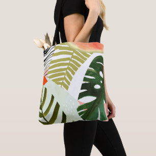 Tote Bag Jungle Beat Tropical Green