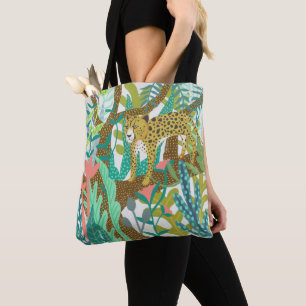 Tote Bag Jungle Roar - Cheetah
