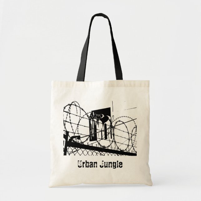 Tote Bag Jungle urbaine (Devant)