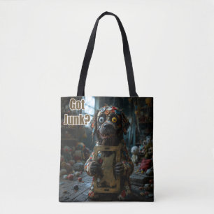 Tote Bag Junkie Puppy