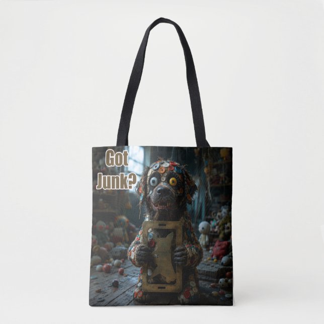 Tote Bag Junkie Puppy (Devant)