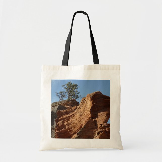 Tote Bag Jusqu'à Angels Landing dans le parc national de Si (Devant)