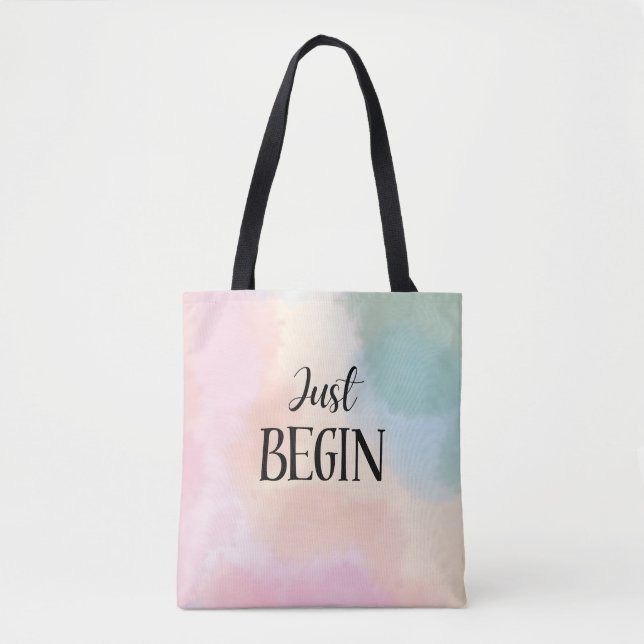 Tote Bag Just Begin  (Devant)