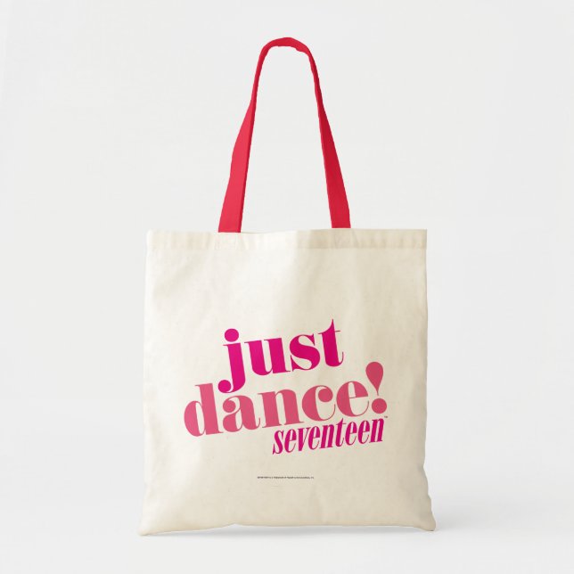 Tote Bag Juste danse - rose (Devant)
